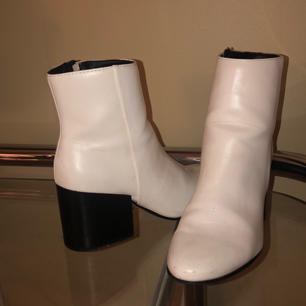 White Booties